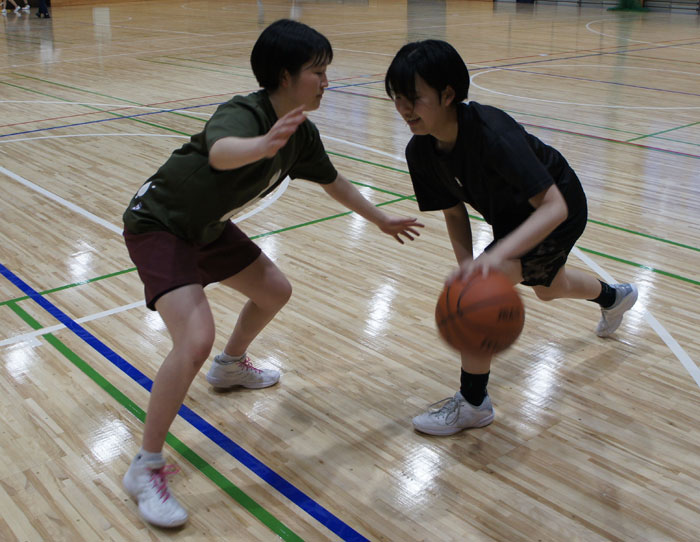 女子バスケ部